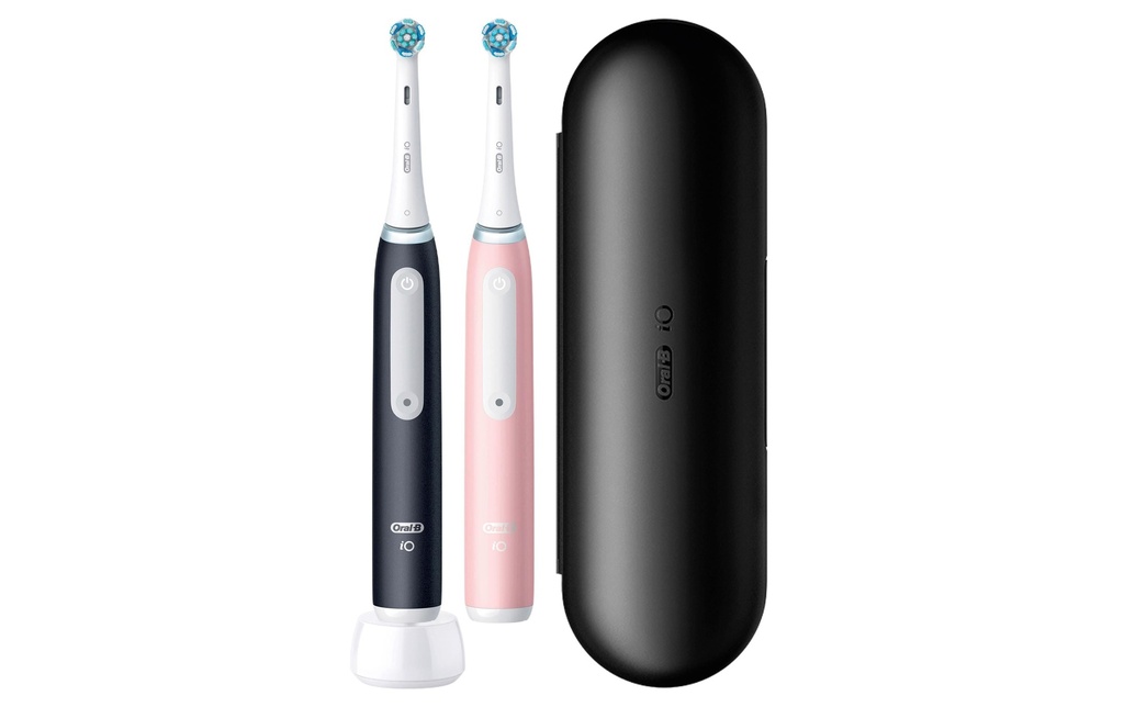 Oral-B Brosse à dents rotative iO Series 3n Duo Matt Black/Blush Pink