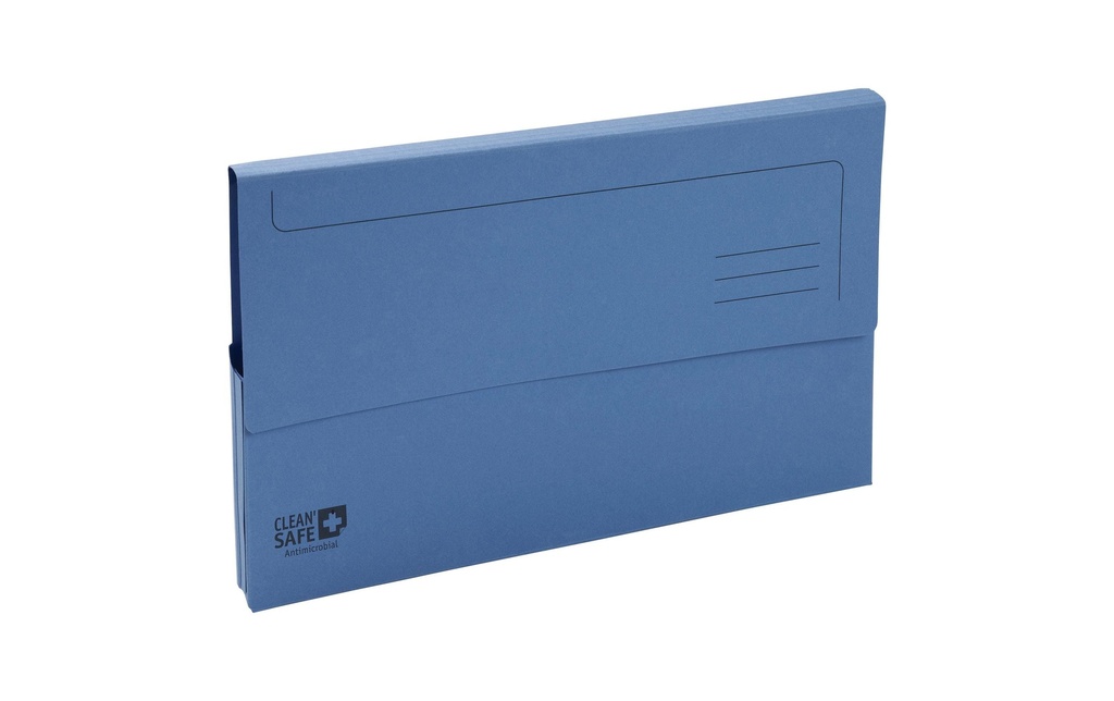 Exacompta Collecteur de fichiers Clean'Safe, 5 pièces, bleu