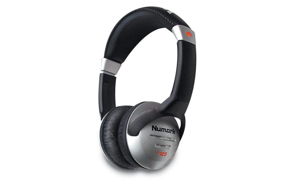 Numark Casques extra-auriculaires HF125 Noir; Argenté