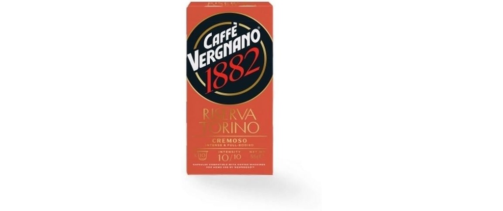 Caffè Vergnano Capsules de café Riserva Torino Cremoso 10 Pièce/s
