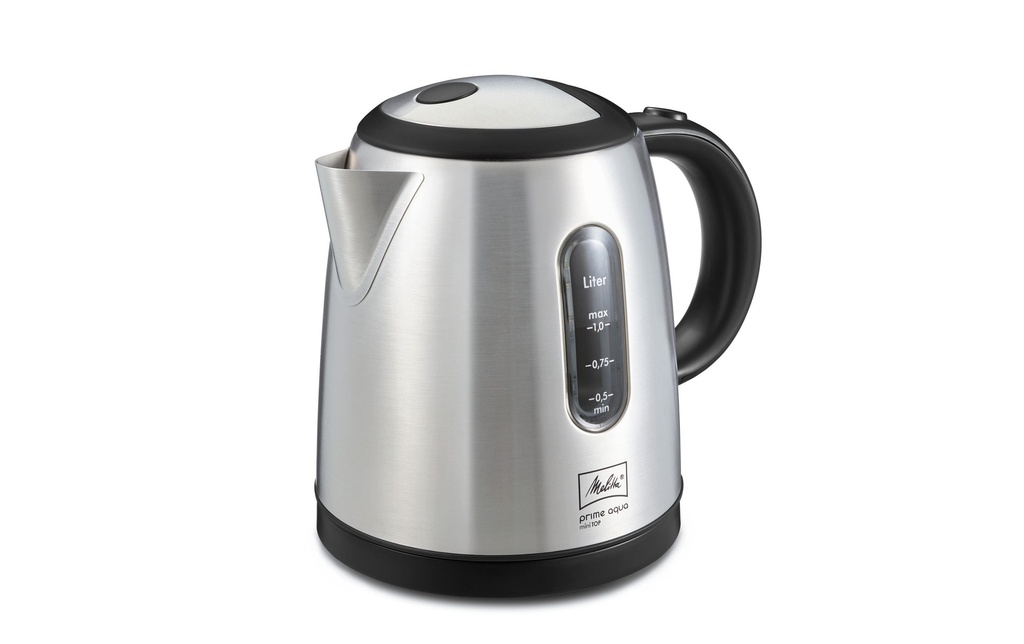 Melitta Bouilloire Prime Aqua mini Top Argenté