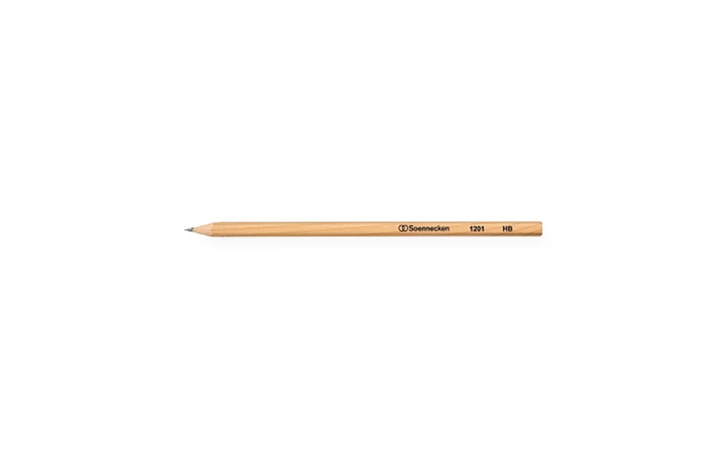 Soennecken Crayon 1201, HB Nature, 12 pièces