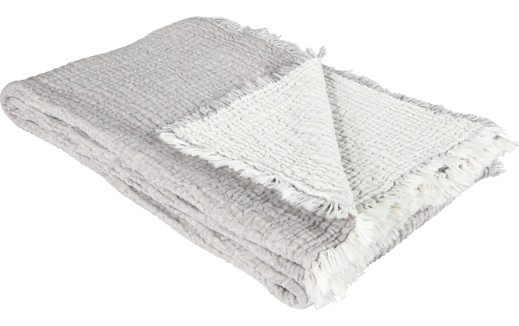Eskimo Couverture Artemis 140 x 200 cm, Gris
