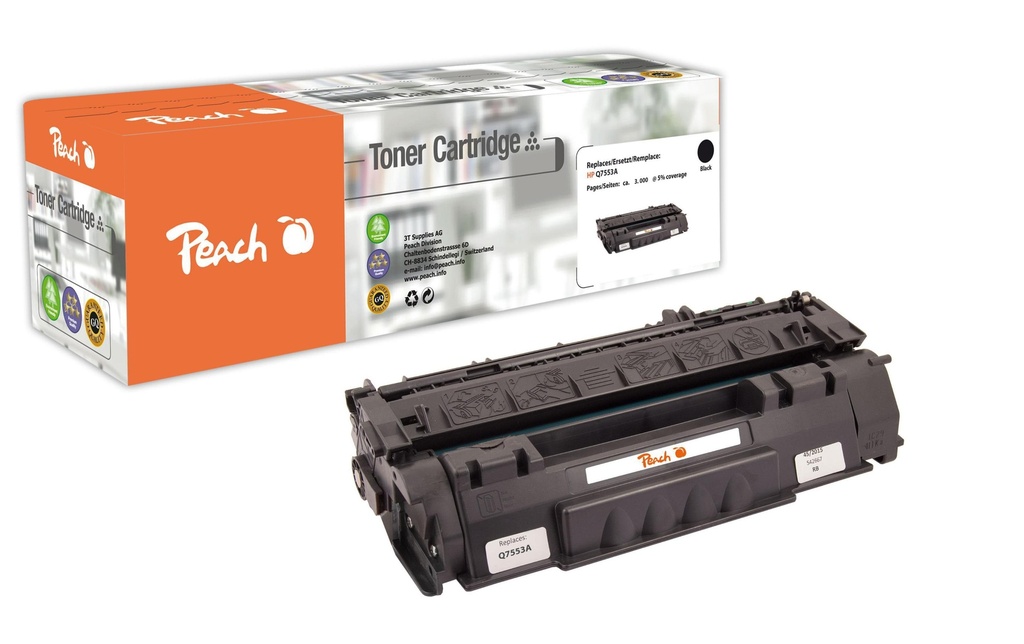 Peach Toner HP Nr. 53A (Q7553A) noir