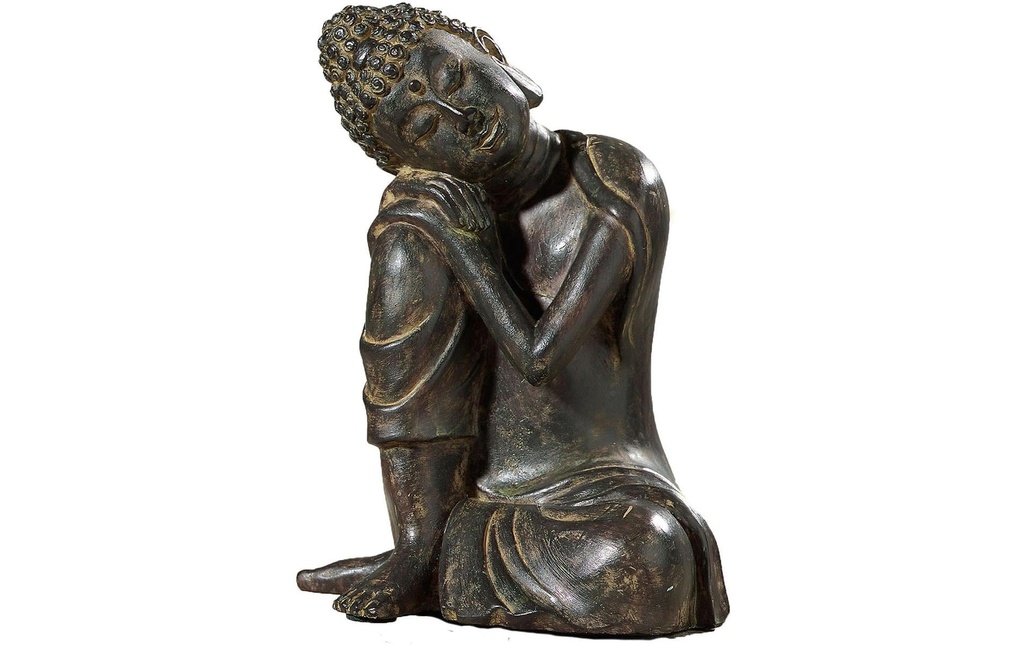Pajoma Figure décorative Bouddha endormi 7 x 8 x 13 cm