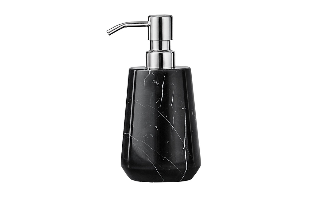 Kleine Wolke Distributeur de savon Carrara 150 ml, Noir