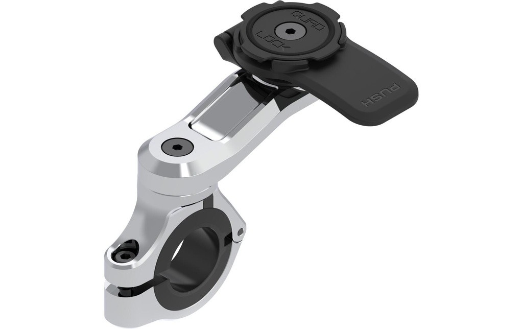 Quad Lock Motorcycle Handlebar Mount Pro Chrome