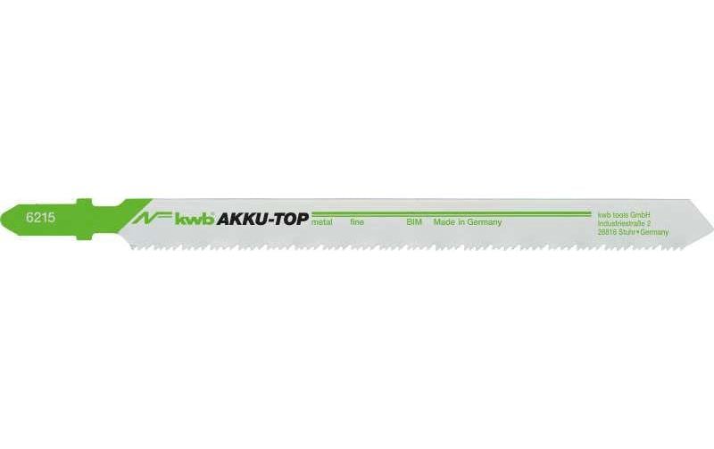 kwb Jeux de lames de scie sauteuse Akku-Top Métal