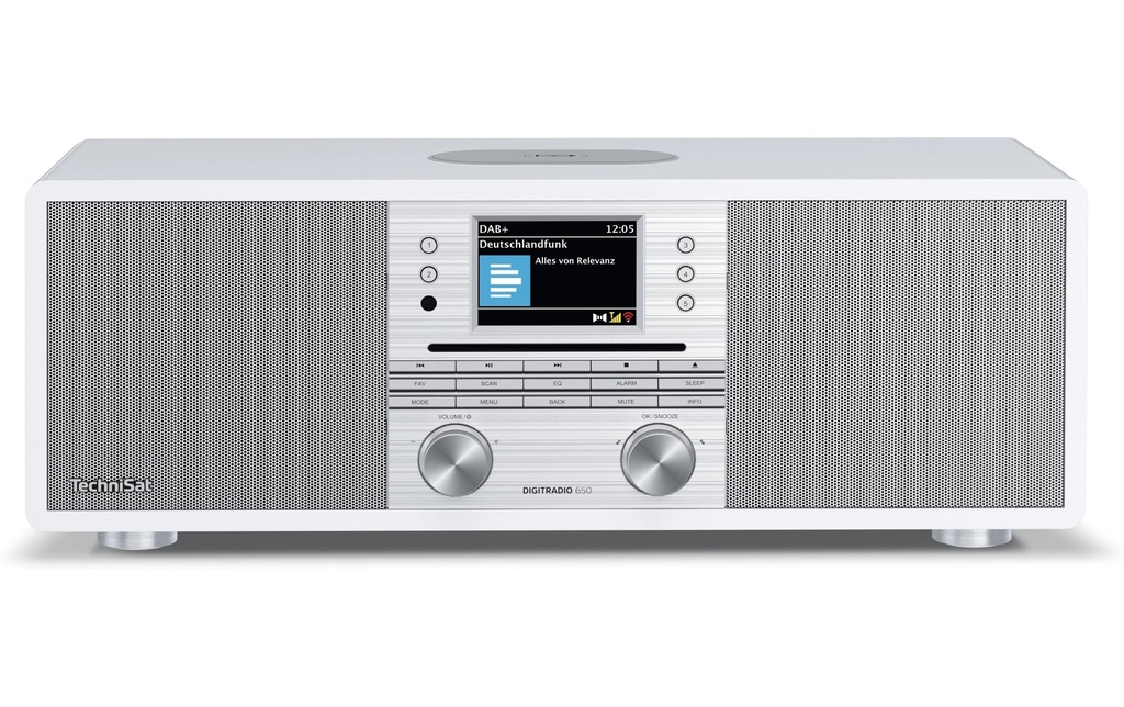 Technisat Radio DAB+ DIGITRADIO 650 Blanc