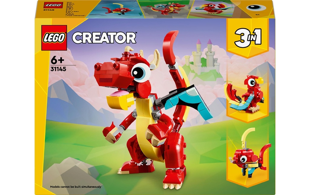 LEGO® Creator Dragon rouge 31145