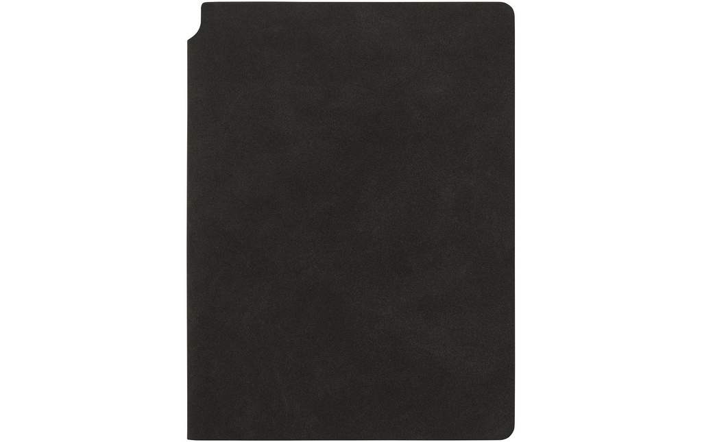 KOLMA Livre note Smooth A5 noir (144 pces)