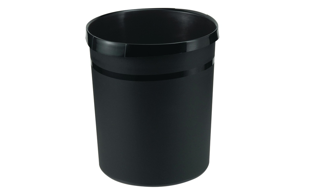 HAN Corbeille à papier GRIP 18 l, Noir