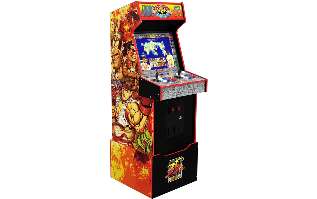 Arcade1Up Borne d’arcade Capcom Legacy Arcade Game Yoga Flame Edition