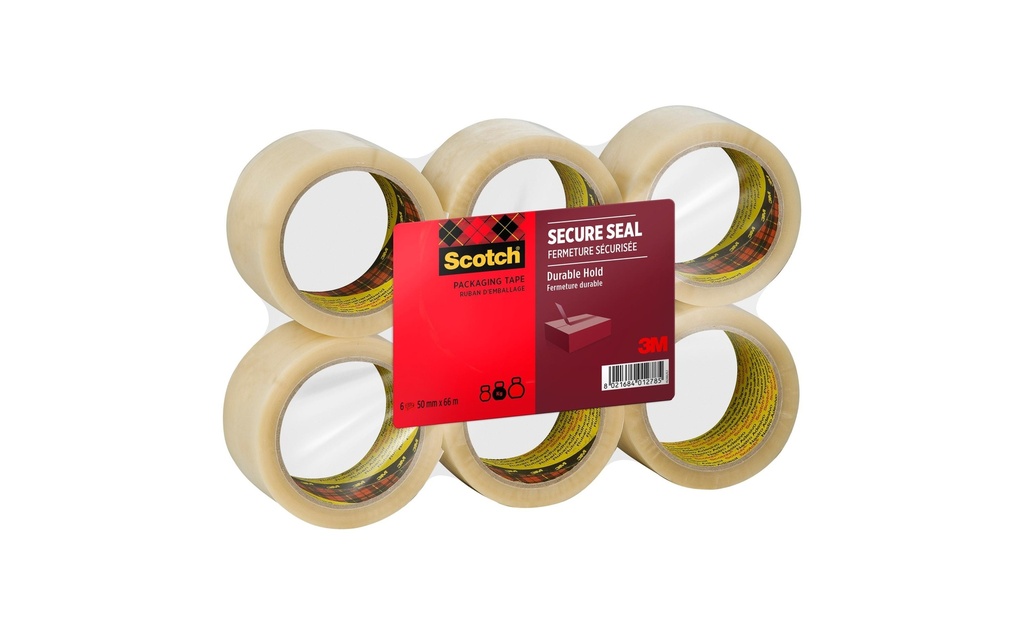 Scotch Ruban adhésif Heavy 50 mm x 66 m transparent 6 rouleaux