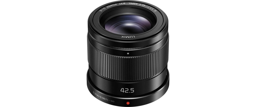 Panasonic Longueur focale fixe Lumix G 42.5mm F/1.7 – MFT