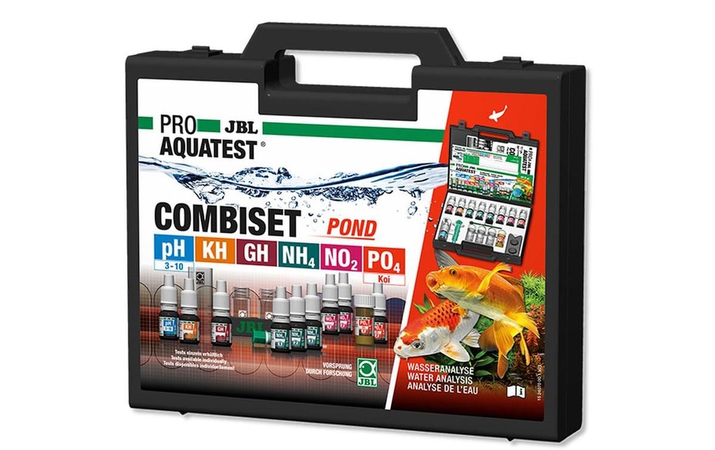 JBL Test de l'eau ProAquaTest Combiset Pond