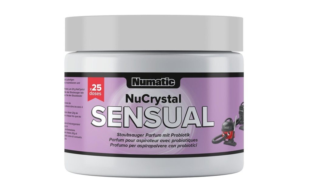 Numatic Déodorant pour aspirateur NuCrystal Sensual