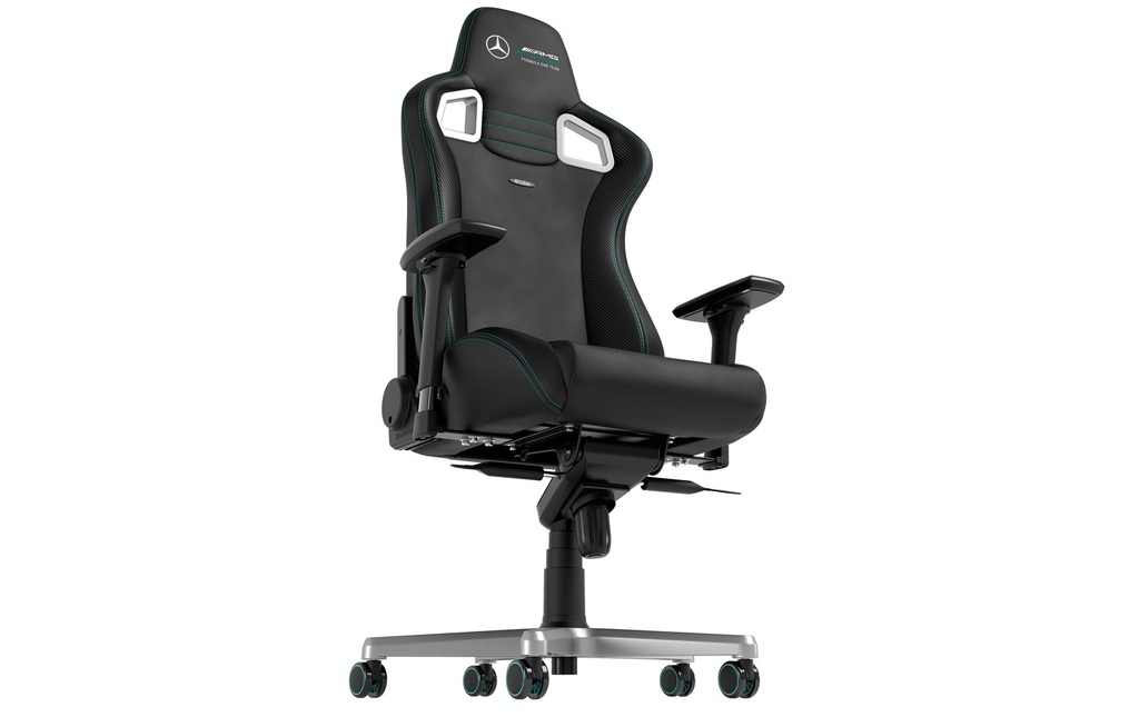 noblechairs Chaise de gaming EPIC Mercedes 2021-AMG Petronas F1 Team Noir