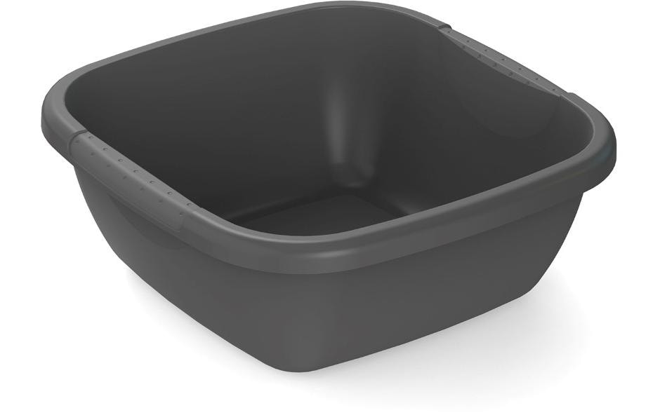Rotho Cuvette Daily rectangulaire, 8 l, Noir