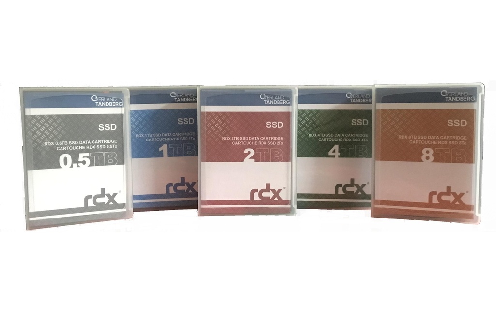 Tandberg Data Medium RDX (SSD) 8878-RDX 2 TB 1 Pièce/s