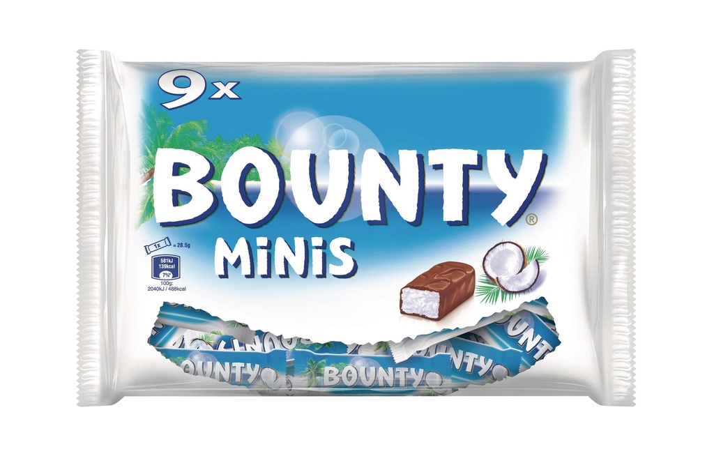 Bounty Barre Bounty Minis 275 g