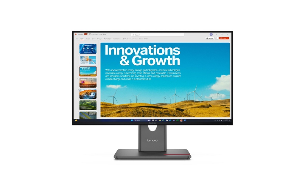 Lenovo Moniteur ThinkVision P24QD-40 23.8 , 2560 x 1440 (WQHD)