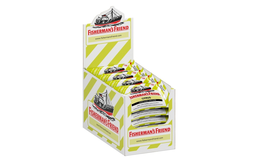 Fisherman's Bonbons Citrus 24 x 25 g