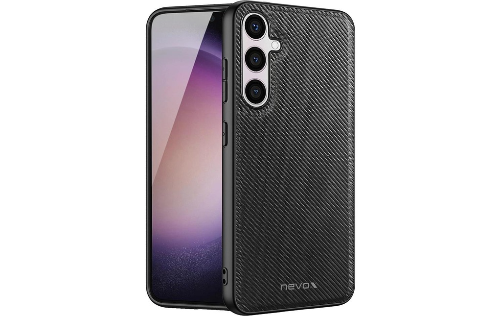 Nevox Coque arrière StyleShell Nylo Galaxy S24+ Noir