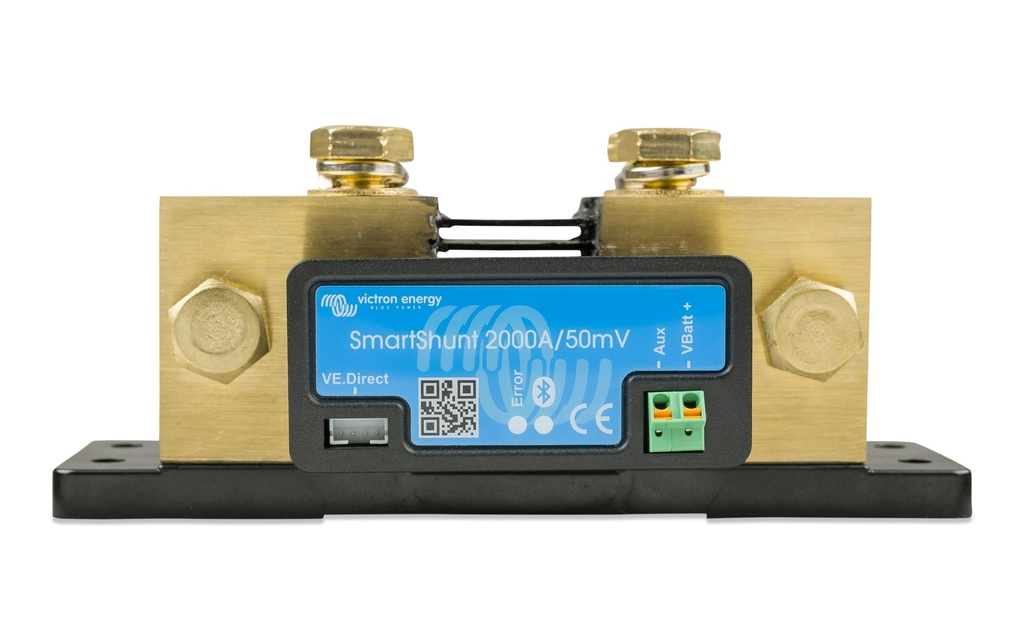 Victron Smart Shunt 2000A/50 mV Moniteur de batterie jusqu'à 2000A