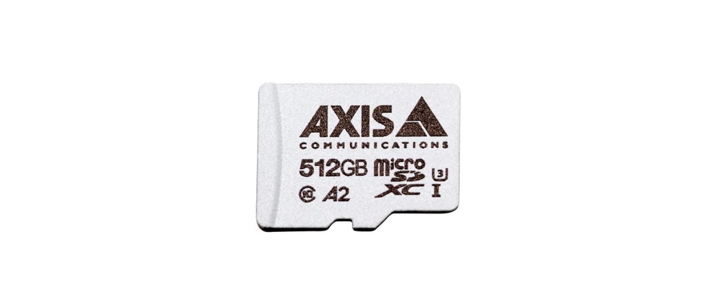 Axis Carte microSDXC Surveillance 512 GB 1 pièce