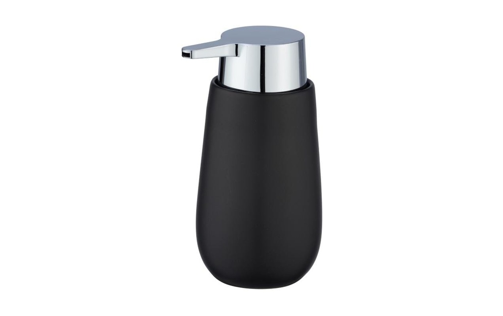 Wenko Distributeur de savon Badi 320 ml, Noir