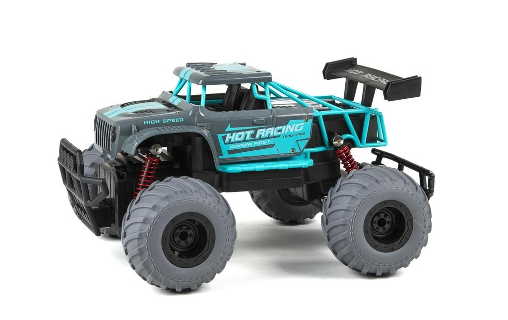 TEC-TOY Monster Truck Hot Racing Bleu, 1:14