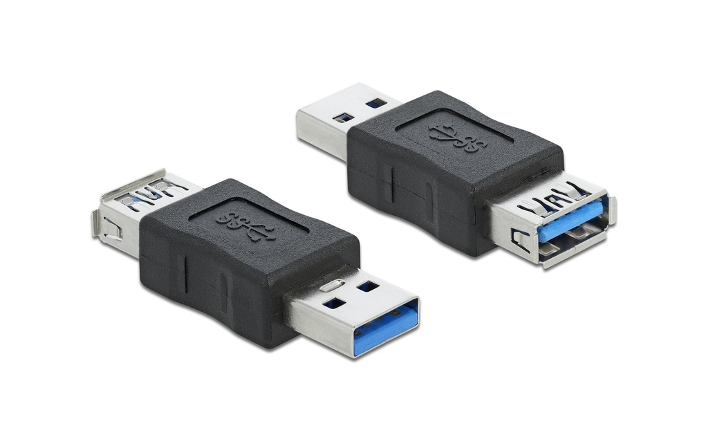 Delock Adaptateur USB 3.0 Connecteur USB A - Prise USB A