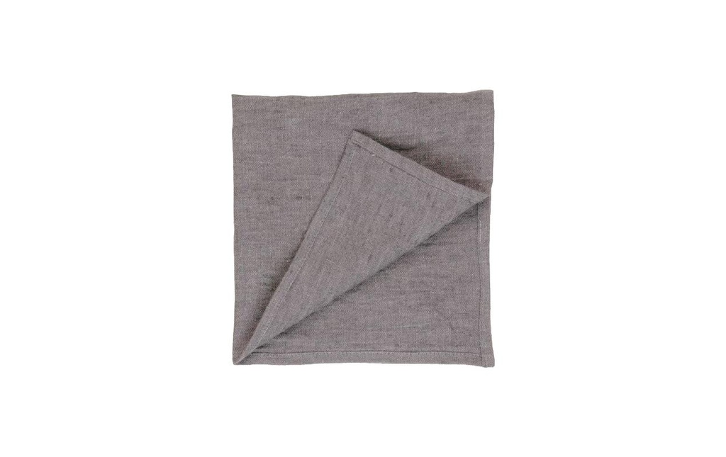PROFLAX Serviette en tissu Toile 40 x 40 cm, 1 pièce, Gris