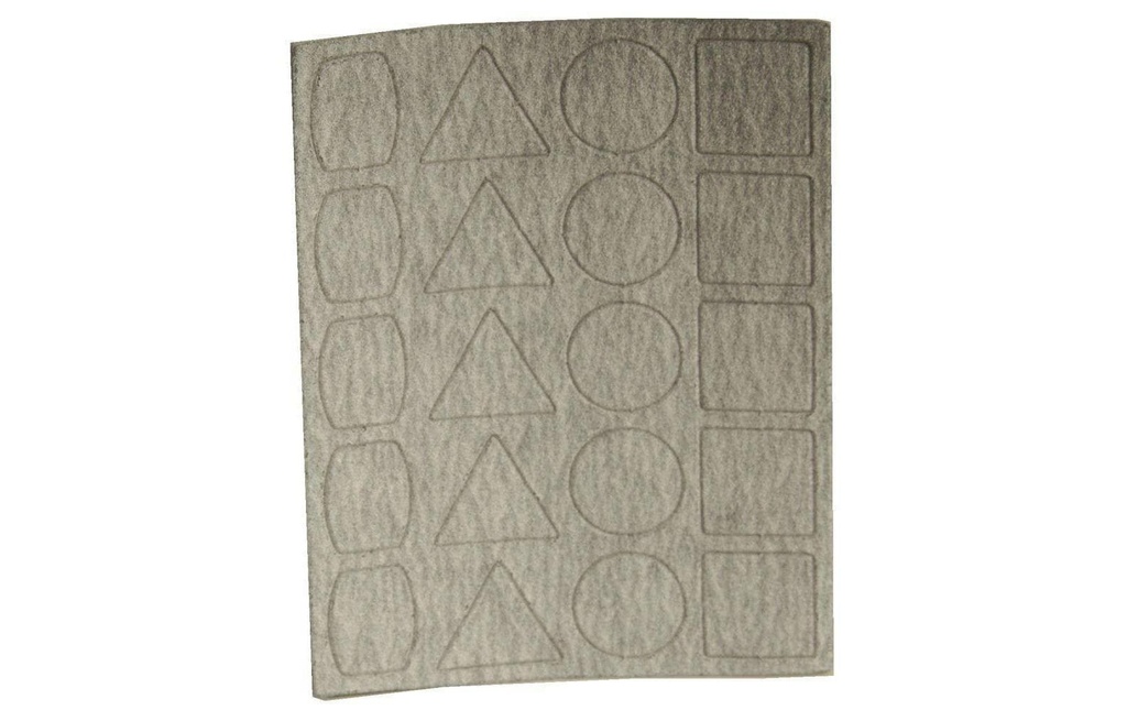 Proxxon Papier abrasif K240 60 pièces