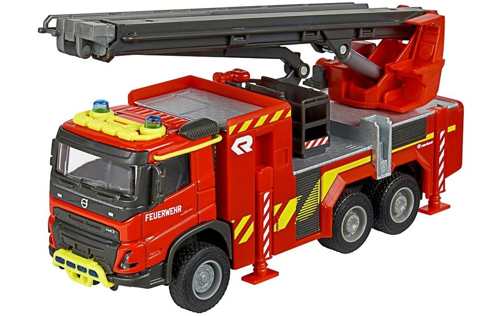 Majorette Véhicule de secours Camion Volvo FMX Camion de pompiers
