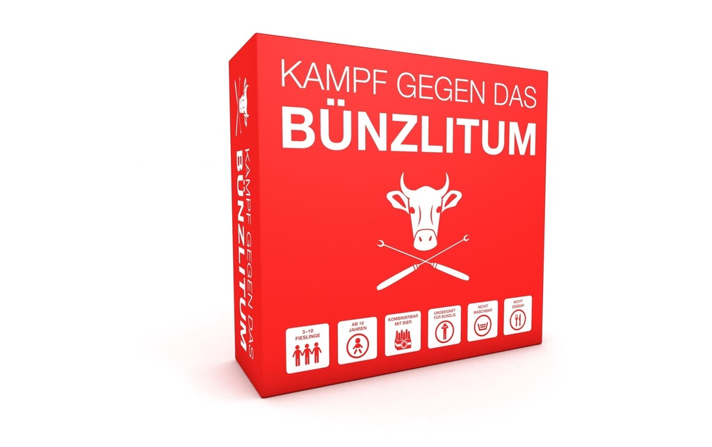 Kampfhummel Party game Kampf gegen das Bünzlitum