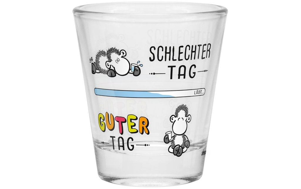 Sheepworld Verre à schnaps Jour 60 ml, 1 pièce