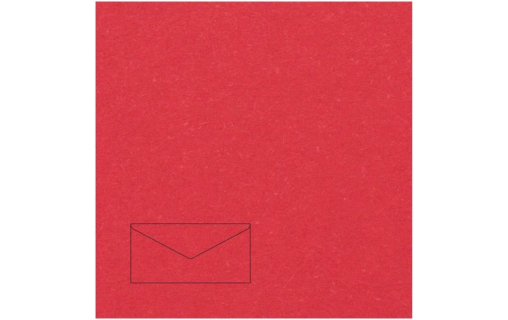 Rico Design Paper Poetry Essentials Enveloppe DL Rouge