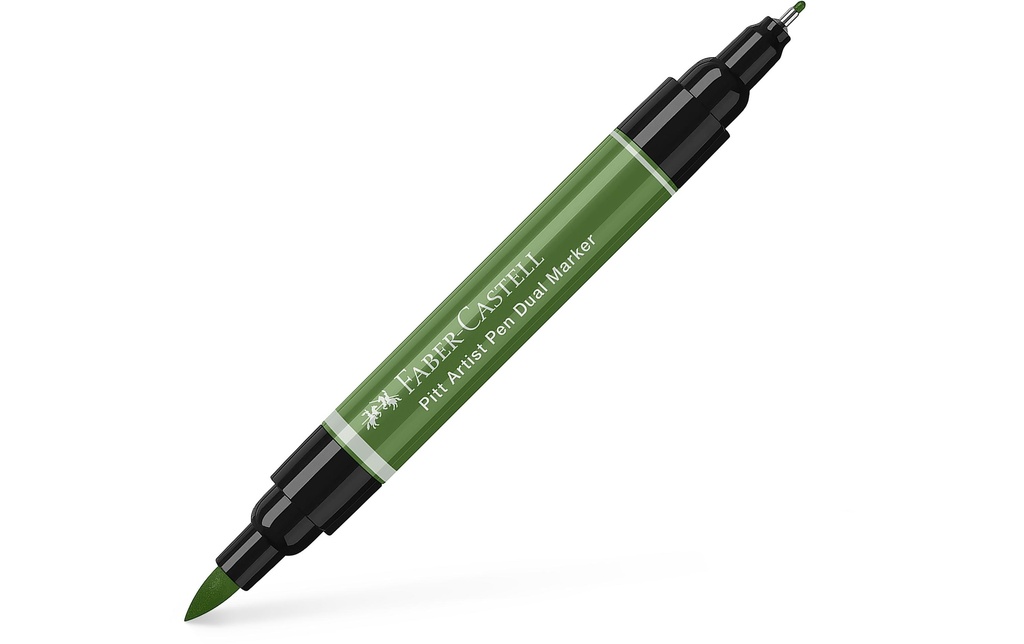 Faber-Castell Crayon à encre de Chine Pitt Artist Pen Dual Olive