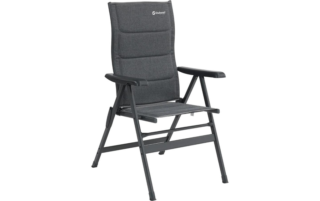 Outwell Chaise de camping Helena Noir/Gris