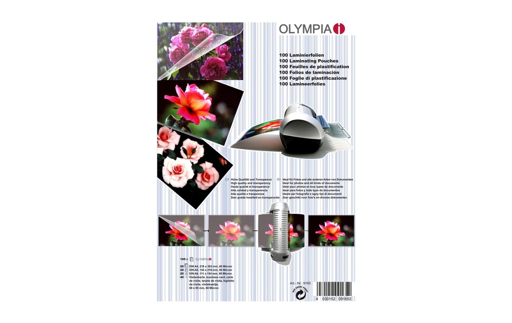 Olympia Film laminé set