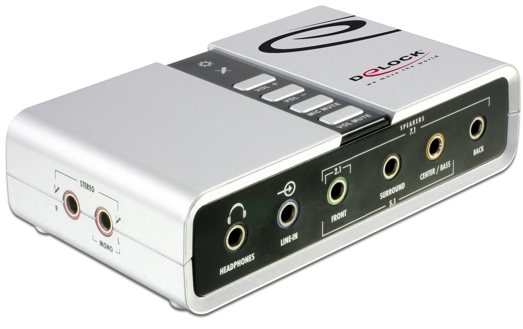 Delock USB Sound Box 7.1 USB