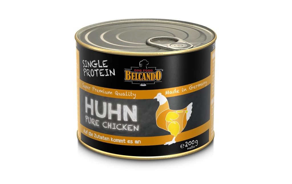Belcando Alimentation humide Poulet single protein, 200g
