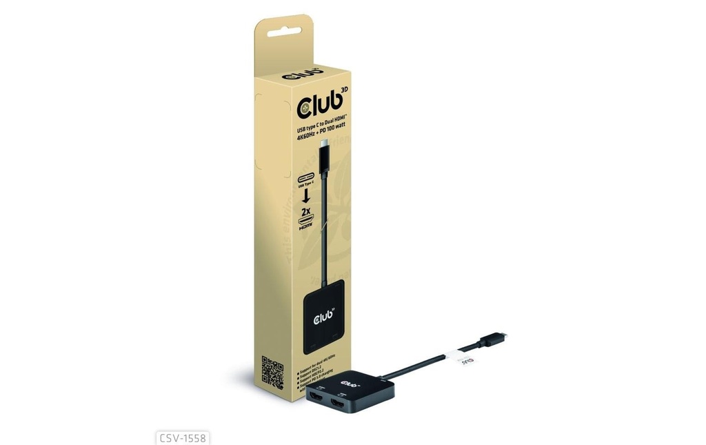 Club 3D CSV-1558 USB type C - HDMI