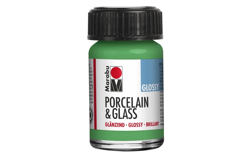 Marabu Peinture sur verre et porcelaine 158 Pomme, 15 ml