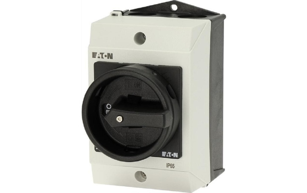 Eaton Interrupteur principal 3 pôles, 20 A T0, Noir