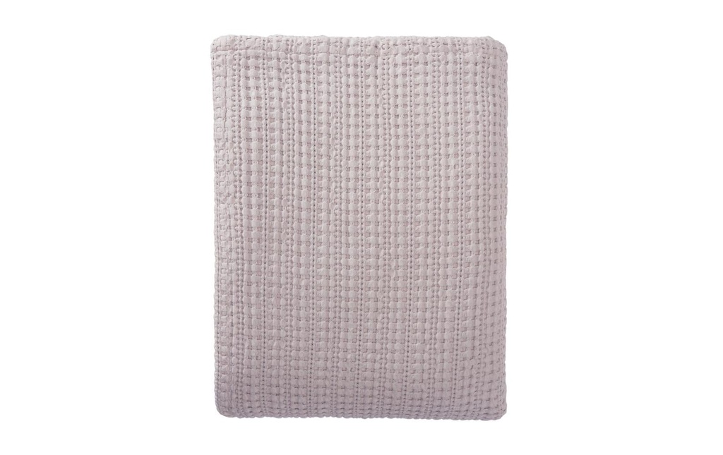 Urbanara Couvre-lit Anadia 200 x 220 cm, Mauve