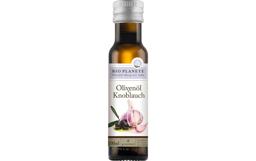 Bio Planete Huile d'olive et ail 100 ml
