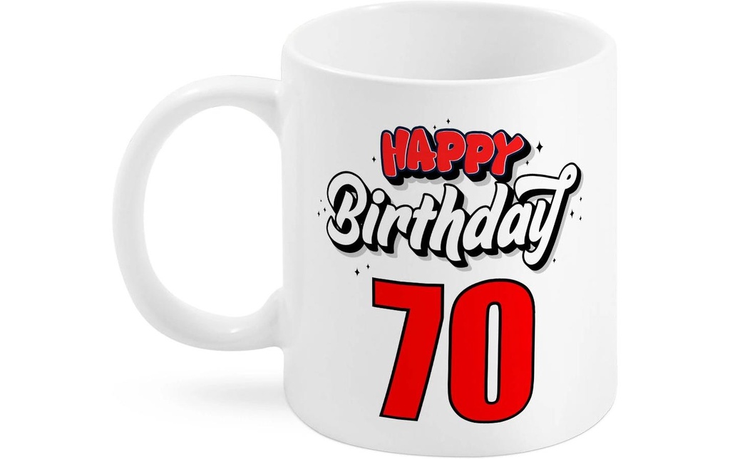 Trendcompany Tasse 70e anniversaire